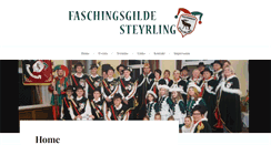Desktop Screenshot of faschingsgilde-steyrling.com